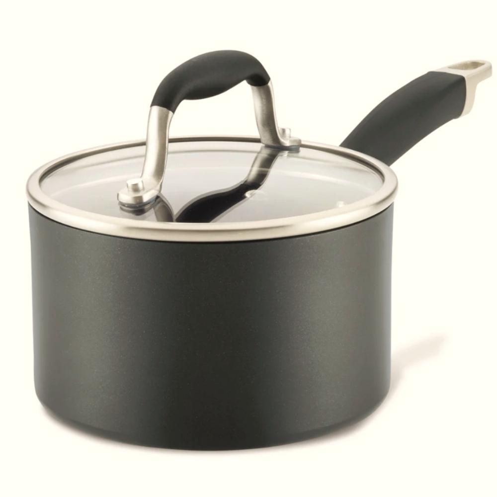 Anolon Advanced Hard-Anodized Nonstick 3-Quart Covered Saucepan/Sauteuse (AA08)